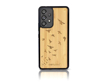 Coque arrière OISEAUX Samsung Galaxy A53
